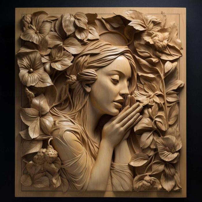 نموذج ثلاثي الأبعاد لآلة CNC 3D Art 